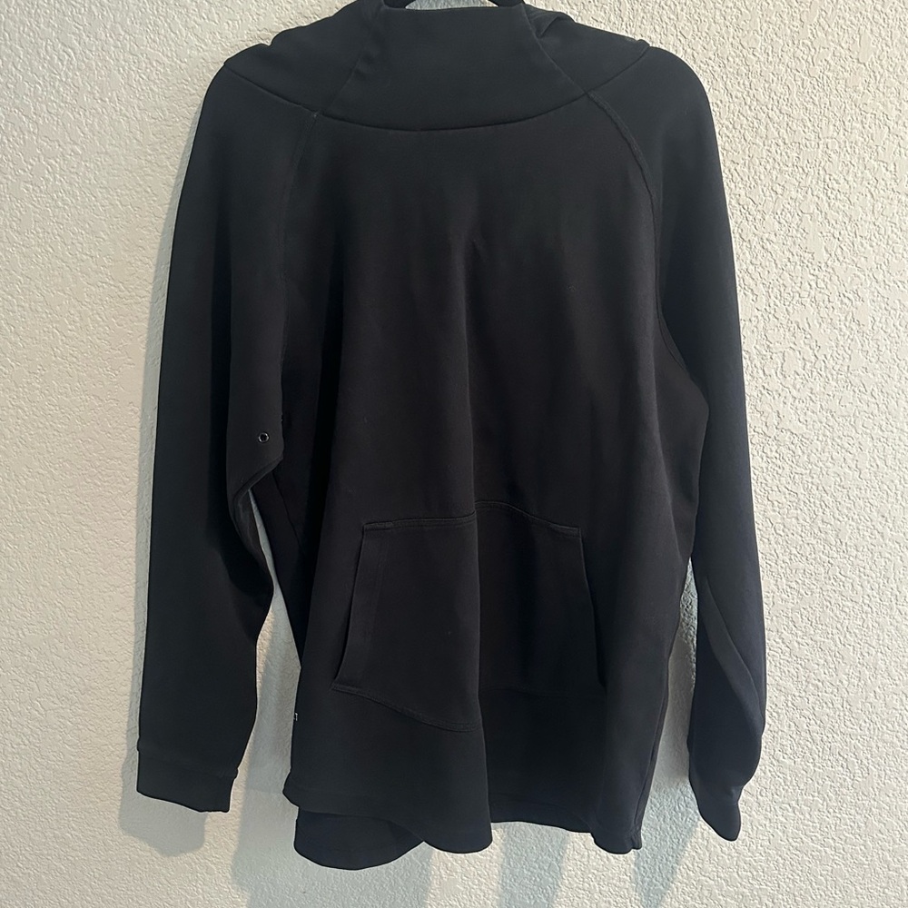 BYLT Premium Drop Cut Pullover Black Hoodie Men’s Large